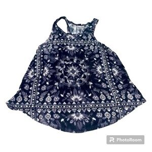 🔥🔥Mudd Floral Muscle Floral Mandala / Bandana Tank Top